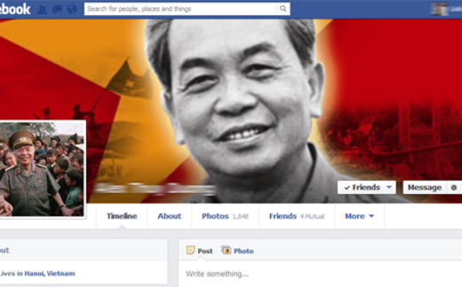 Hình ảnh Đại tướng Võ Nguyên Giáp tràn ngập mạng xã hội