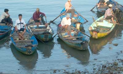 Nhọc nhằn nghề "bơi bạn"