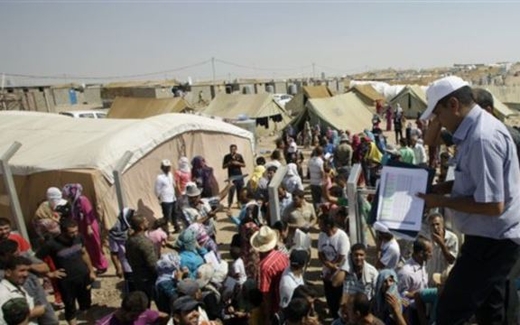 Người Syria chạy nạn đến khu vực người Kurd của Iraq