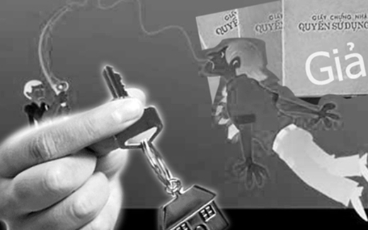 Các chiêu “phù phép” giấy tờ nhà đất