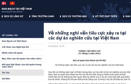Vụ Đan Mạch ngừng ba dự án ODA: Các bên nói gì?