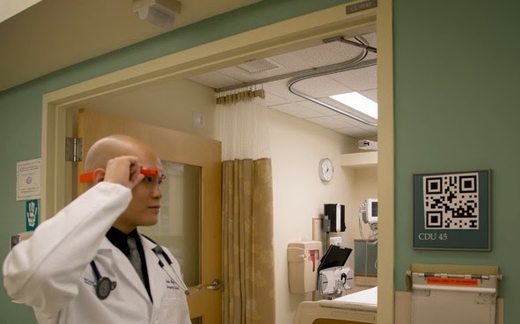 Mỹ thử nghiệm Google Glass trong bệnh viện