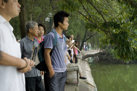 Cụ rùa nổi trong dịp kỷ niệm 999 năm Thăng Long