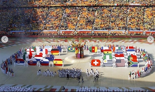 Lễ khai mạc World Cup rực rỡ màu sắc