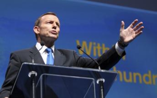 Lãnh tụ đối lập Úc Tony Abbott thắng cử