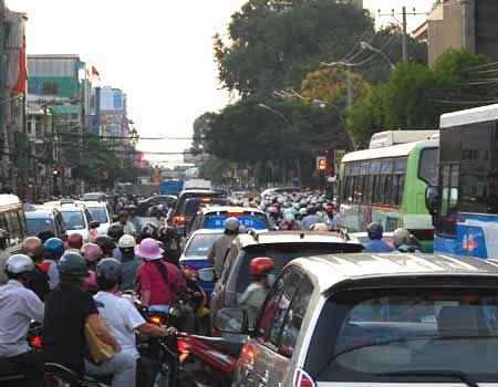 TP HCM lại đề nghị thu phí lưu hành xe