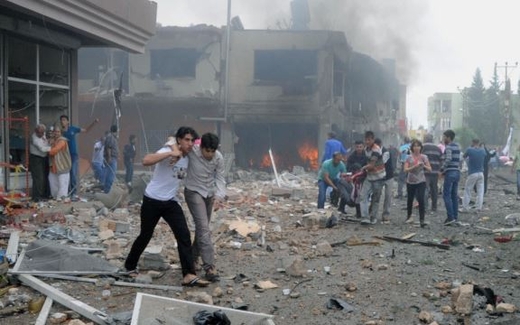 Nổ bom gần biên giới Thổ Nhĩ Kỳ-Syria làm 40 người thiệt mạng