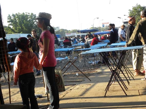 Biên phòng bủa vây khu PKS,chợ Sân vận động 10 năm