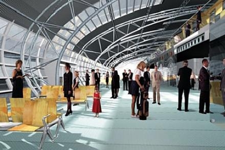 Sân bay ở Modlin được xây dựng trước năm 2012