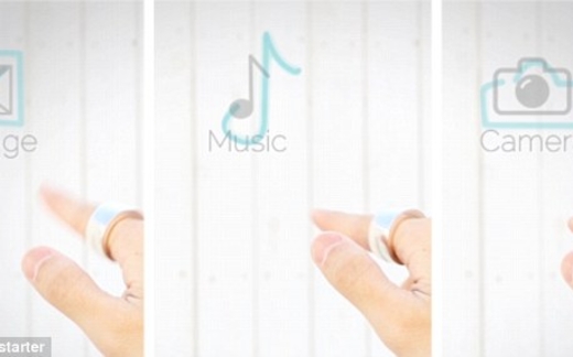 Điều khiển smartphone từ xa bằng... nhẫn