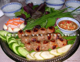 Nem nướng Cái Răng