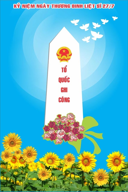 Thông báo Lễ kỷ niệm 71 năm ngày thương binh - liệt sĩ.