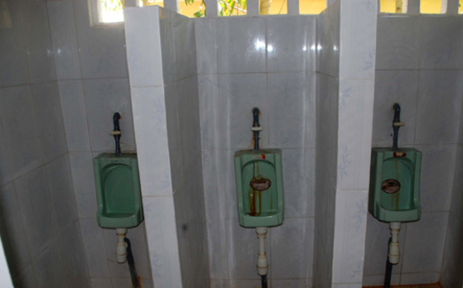 Lương tâm phế thải trong nhà vệ sinh ’dát vàng’