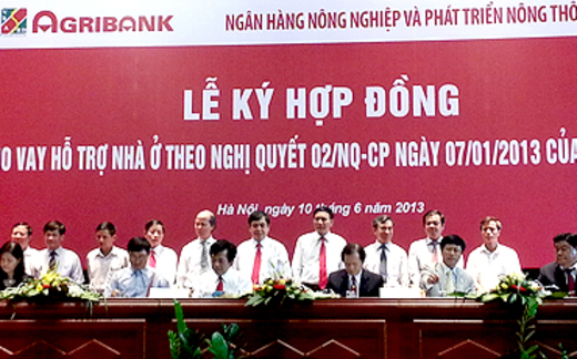 Agribank hỗ trợ vốn cho 13 dự án nhà ở xã hội