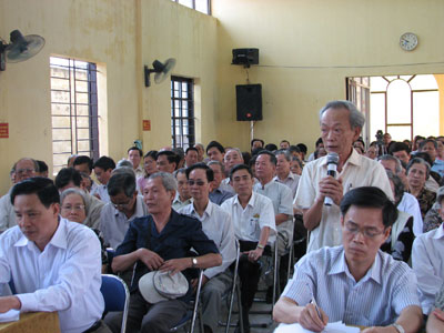 Gửi gắm của cử tri