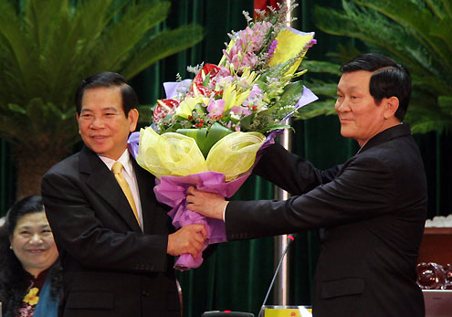 Ông Trương Tấn Sang đắc cử Chủ tịch nước