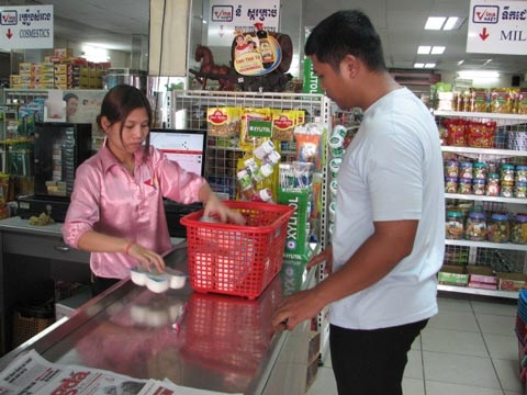 'Chợ' Việt ở Phnom Penh