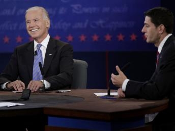 Bầu cử Mỹ: Tranh luận bất phân thắng bại giữa Joe Biden và Paul Ryan
