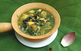 Bún ốc chuối đậu