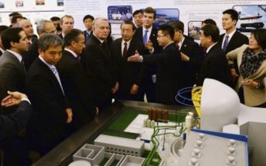Pháp chú trọng xuất khẩu công nghệ hạt nhân dân sự