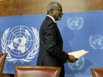 Kofi Annan từ chức sứ giả hòa giải trên hồ sơ Syria
