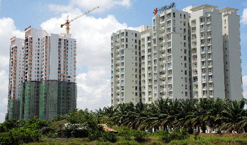 Dân cư bơ vơ giữa khu đô thị