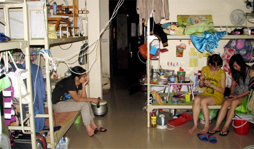 Dự án đói vốn, sinh viên 'khát' ở KTX