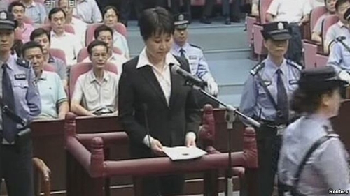 Tòa án Trung Quốc tuyên án tử hình treo bà Cốc Khai Lai