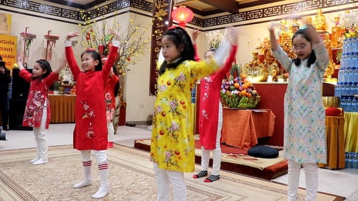 Mừng năm mới Canh Tý, 2020  tại chùa Nhân Hòa, Ba Lan,