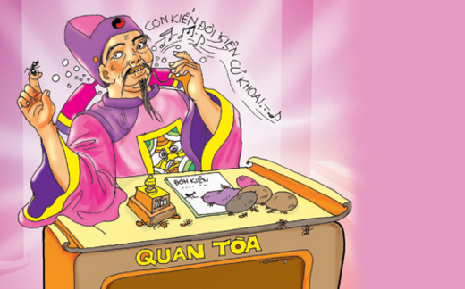 Con kiến mà kiện củ khoai