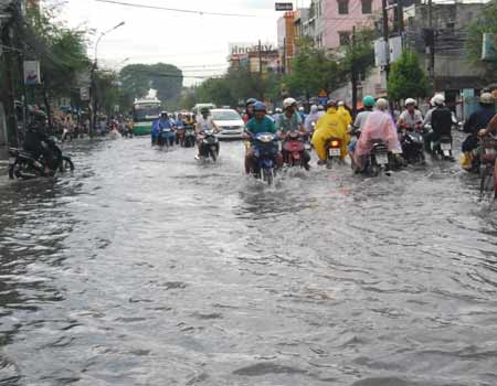 Mùa mưa - lo ngập