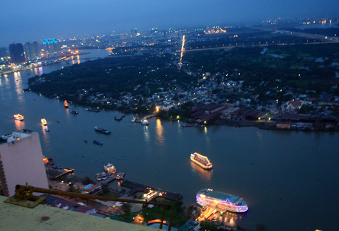 Toàn cảnh TP HCM từ trên cao