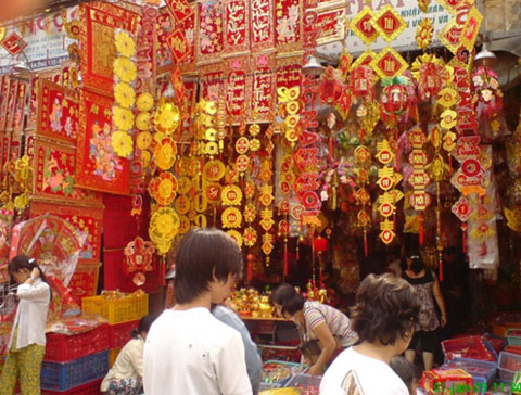 Những ngày cận Tết ở Mỹ