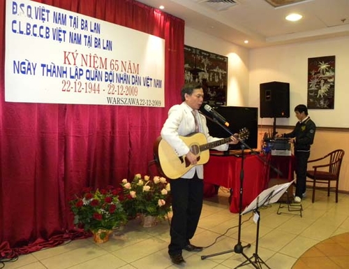 Kỷ niệm 65 năm ngày thành lập quân đội nhân dân Việt Nam tại Ba Lan