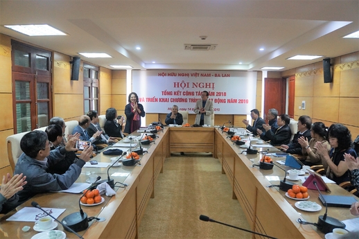 Hội hữu nghị Viêt Nam - Ba Lan tổng kết công tác năm 2018