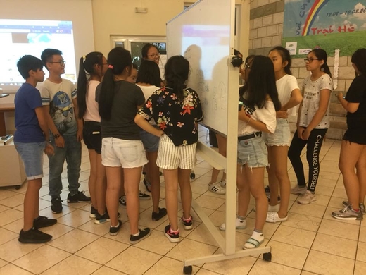 Trại hè Vui cùng Tiếng Việt năm 2018
với chủ đề: Môi trường hôm nay - Cuộc sống ngày mai