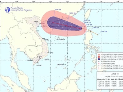 Bão số 7 vừa tan, bão số 8 xuất hiện