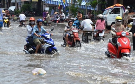 TP.Hồ Chí Minh: Ngập nặng do... công trình chống ngập