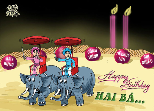 Kỷ niệm “sinh nhật Hai Bà Trưng” thiếu căn cứ khoa học