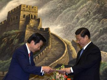 Đặc sứ Nhật chuyển thư của thủ tướng Abe cho lãnh đạo Trung Quốc