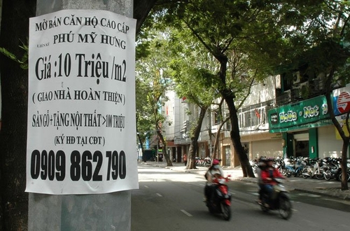 Miệt mài chào bán căn hộ penthouse