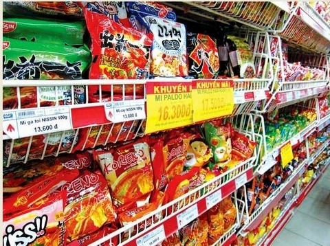 Rất nhiều mì gói ở VN chứa chất độc phá hủy ADN
