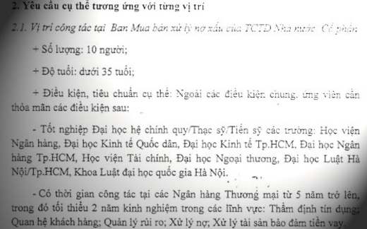 Học dân lập và nước ngoài “hết cửa” làm việc tại VAMC?
