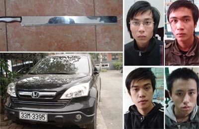 Sinh viên xông vào trụ sở Công an phường cướp xe bị tạm giữ