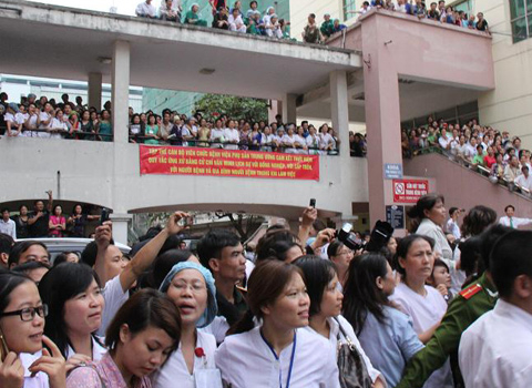 Bé sơ sinh bị bắt cóc ở bệnh viện được tìm thấy