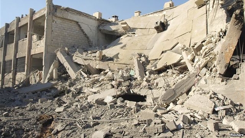 Lực lượng chính phủ Syria tấn công các khu ngoại ô Damascus