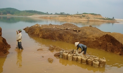 Cứu môi trường vùng khai khoáng