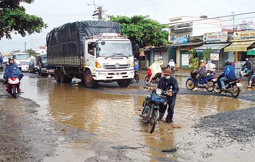 Trả phí đi đường nát