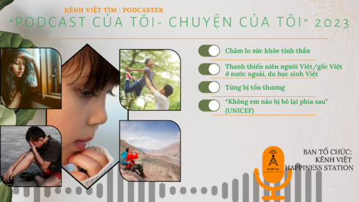 Tìm kiếm giá trị Việt ở nước ngoài qua dự án "Podcast của tôi - Chuyện của tôi)