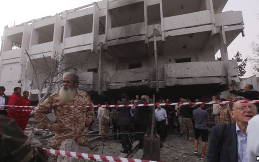 Đại sứ quán Pháp bị đánh bom ở Libya